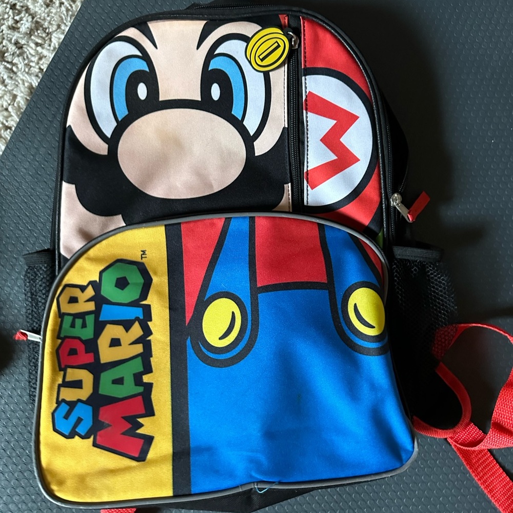 Super Mario bros backpack